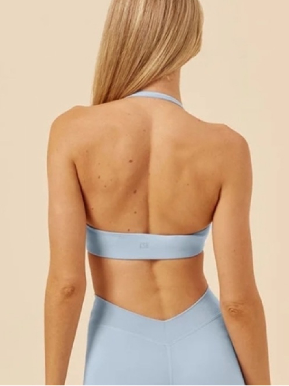 CSB, S, Form halter top , dusty  blue - Picture 2 of 5